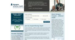 Desktop Screenshot of abingtoncareers.com